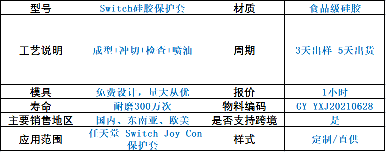 硅胶游戏机保护套